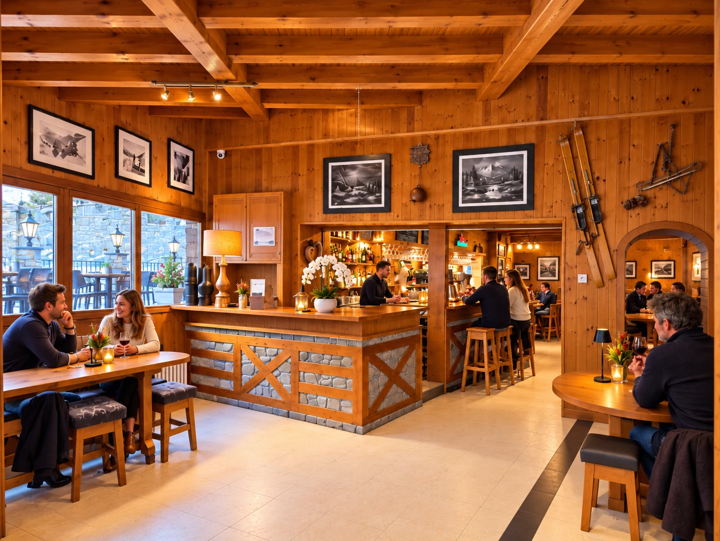 Bar de l'hôtel